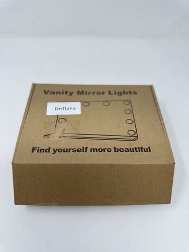 Count white led vanity light - 8,
